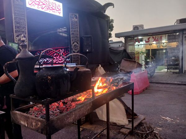 میهمانی عزاداران حسینی در موکب‌های محرمی فریدونکنار 