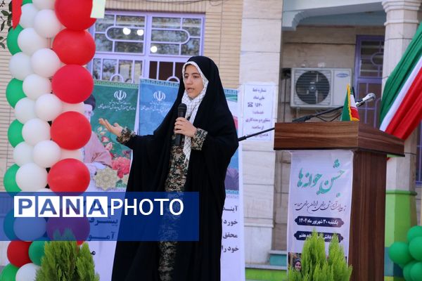 جشن باشکوه «جوانه‌های هفتم» در مدرسه دخترانه نجابت آشخانه