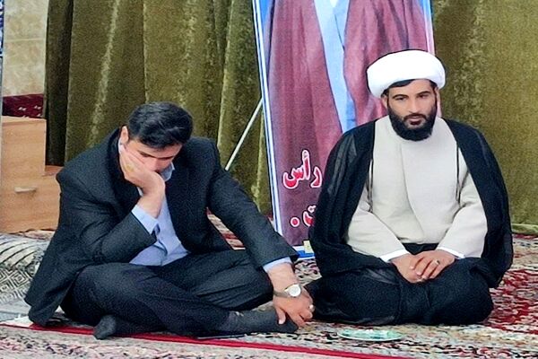 مراسم یادبود شهید آیت الله رئیسی و جمع همراه در شهرستان بام و صفی‌آباد