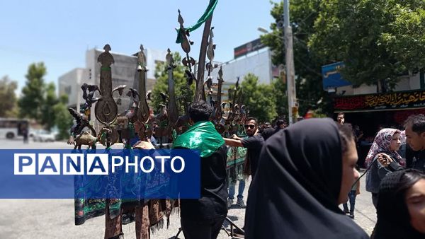 حضور پرشور کودکان و نوجوانان یاسوجی در روز عاشورا 