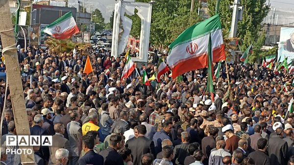  همبستگی مردمی در رزمایش جان فدا درکوهدشت