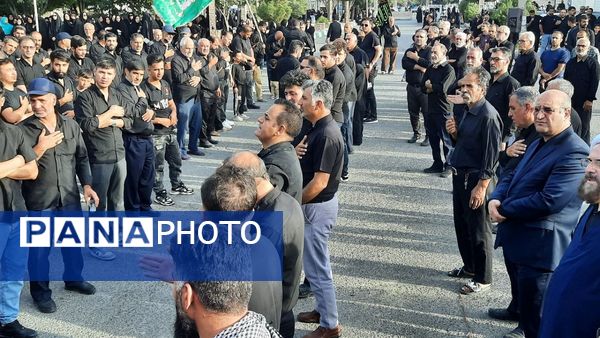 مراسم عزاداران تاسوعای حسینی در اشتهارد 