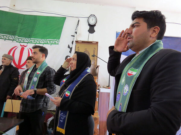 برنامه گرامیداشت دهه فجر روستای  سلولی