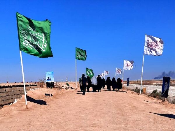 سفر دانش‌آموزان دختر ناحیه۶ مشهد به راهیان نور