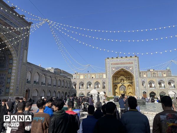 گذری بر اردوی زیارتی حرم مطهر رضوی دبیرستان شاهد ابوذر غفاری نیشابور 
