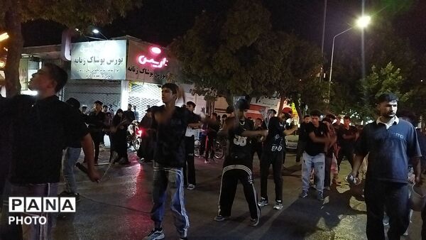گذری بر عزاداری و فعالیت هیئت جوانان باب الحوائج نیشابور  در شب صد و چهل و چهارم 