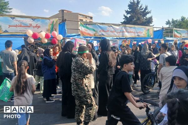 رودهن غرق در شور و شادی برگزاری باشکوه جشن عید سعید غدیر خم