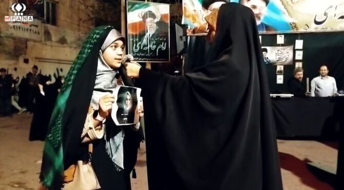 حضور گشترده دانش‌آموزان در تجمعات شبانه گالیکش