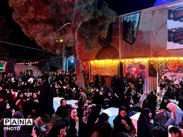 مراسم شام غریبان در ساوجبلاغ شهرک ینگی امام 