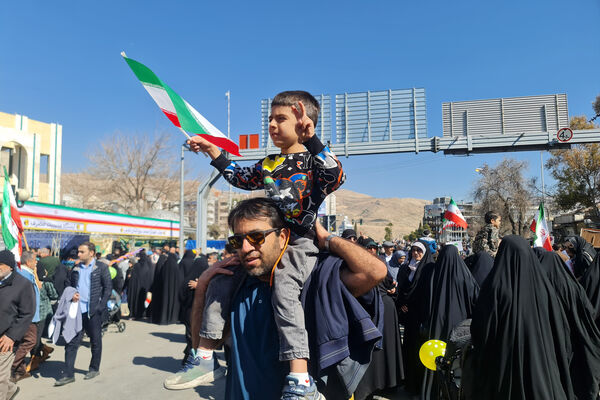 چهل و ششمین سالگرد پیروزی انقلاب  و راهپیمایی 22 بهمن در شیراز