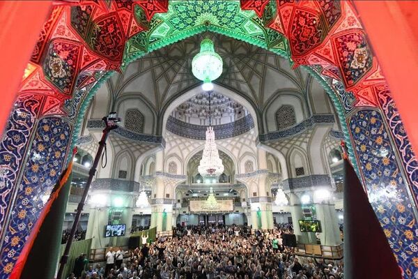 نماز عید سعید قربان در حرم حضرت عبدالعظیم حسنی (ع) شهرری
