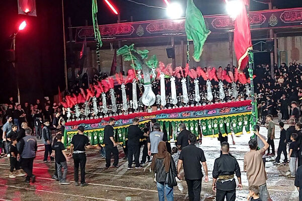 صبح و شب تاسوعا؛ تجلی شور حسینی در حسینیه بزرگ جاجرم