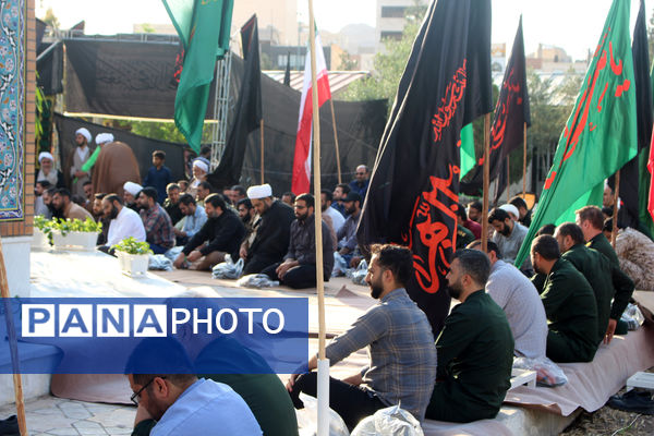 عزاداری سالروز شهادت امام جعفر صادق(ع) در تیپ 83 روحانیون رزمی تبلیغی