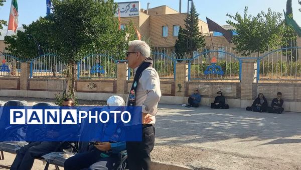 خدمت‌رسانی موکب سازمان دانش‌آموزی کهگیلویه و بویراحمد در پیاده‌روی جاماندگان اربعین