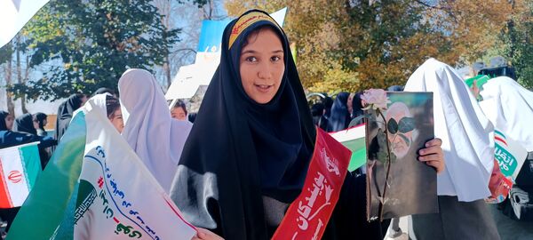 صدای وحدت دانش‌آموزان فارسان در روز ۱۳ آبان 