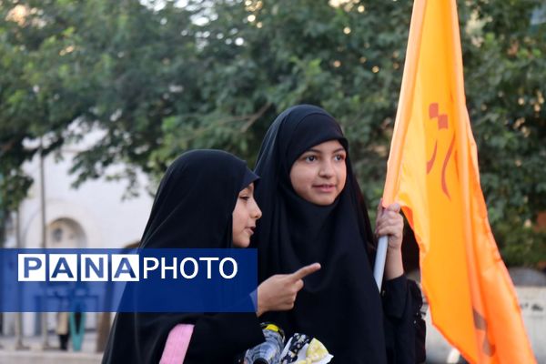 راهپیمایی گرامیداشت روز عفاف و حجاب در مشهد