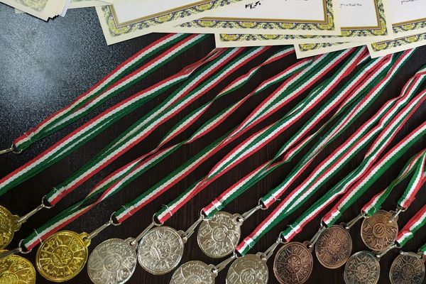 اختتامیه مسابقات شطرنج دختران بهارستان دو