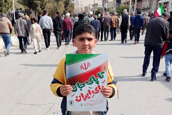 خروش پرشور مردم کازرون در جشن 47 سالگی پیروزی انقلاب اسلامی