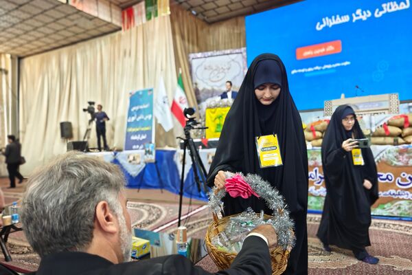اختتامیه دومین پویش دانش‌آموزی «مقاومت، آغاز نصرالله» در کرمانشاه 
