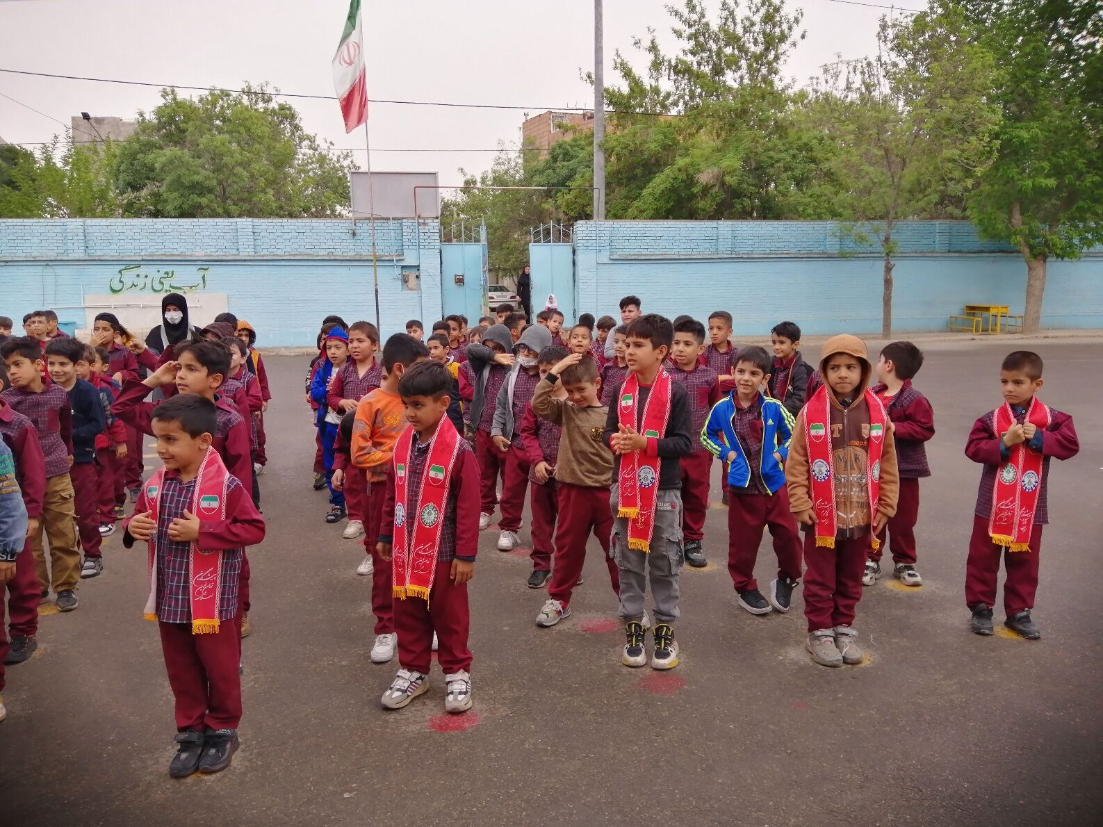 کارناوال شادی در دبستان دوره اول شهید فهمیده آشخانه