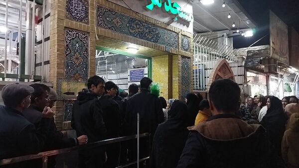 مسجد مرتضوی ارگ میزبان مردم در شب میلاد حضرت مهدی (ع) 