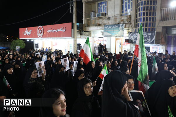  ادای احترام به ارتحال رهبر معظم انقلاب