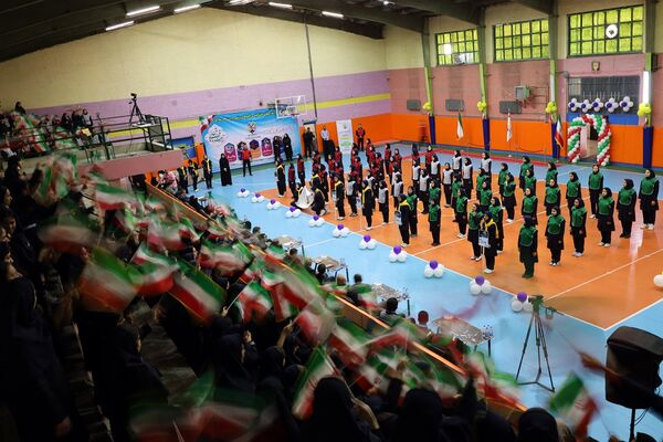 افتتاحیه المپیاد ورزشی درون مدرسه‌ای در آذربایجان غربی