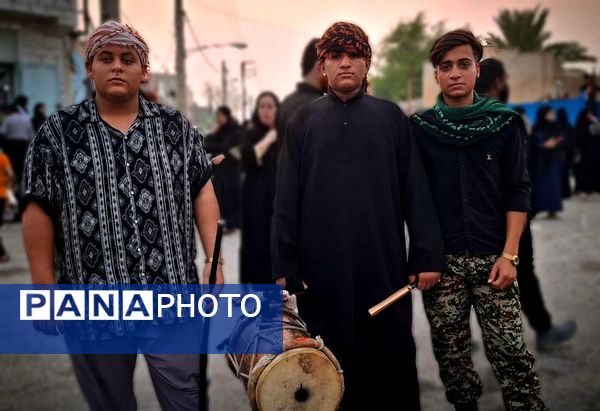 مراسم پیاده روی جاماندگان اربعین در بردخون