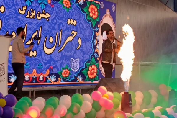 برگزاری جشن بزرگ دختران ایران قوی در شهرستان قرچک 
