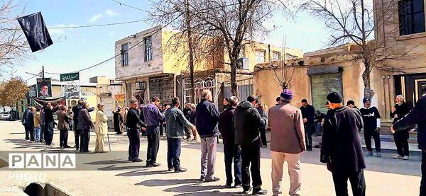 خروش مردم روستای توچغاز شهرستان ملایر در پی شهادت امیرالمومنین(ع)