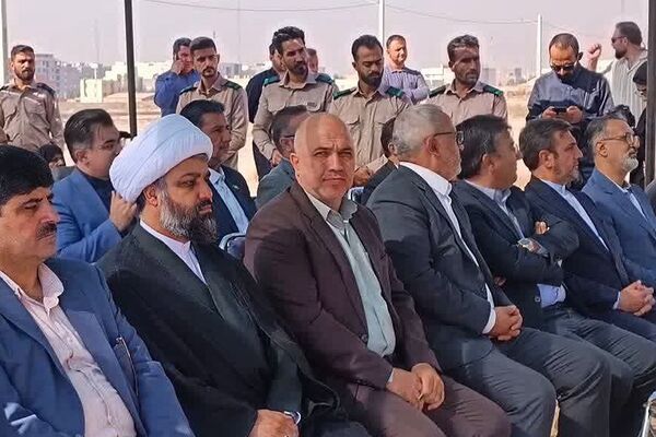 آیین خشت گذاری سه مدرسه ۱۵ کلاسه در کهریزک