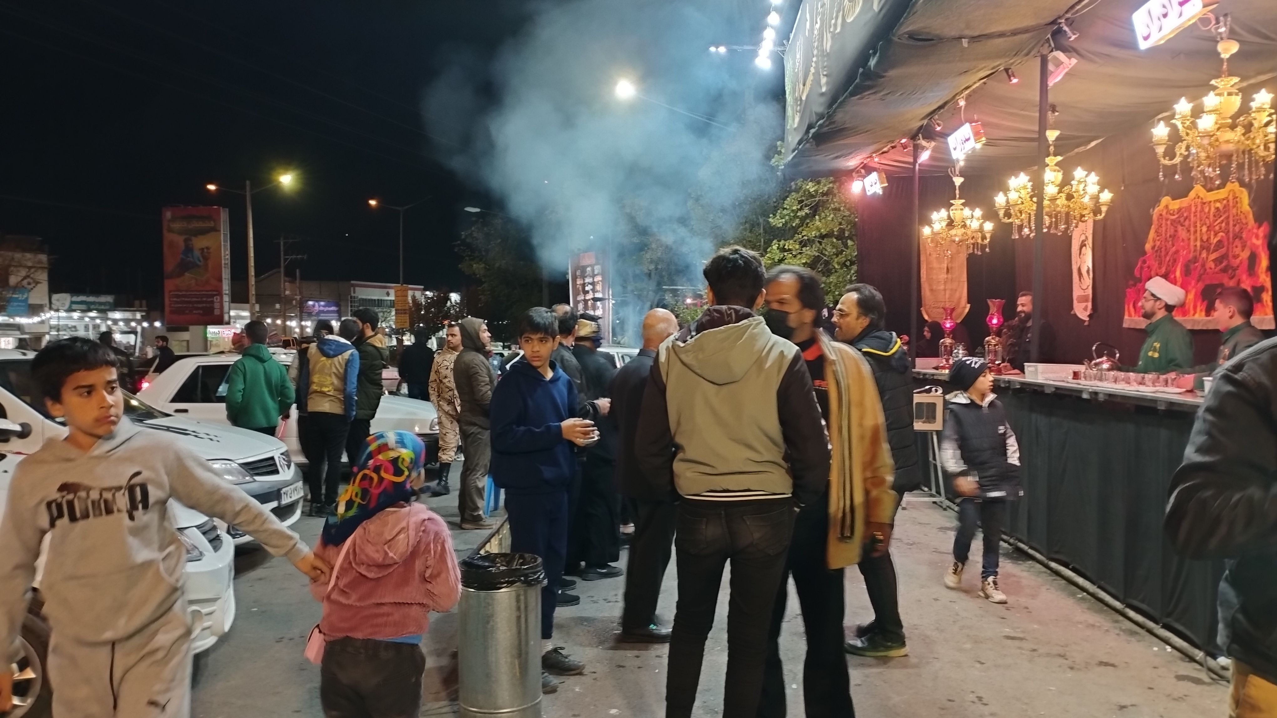 برپایی موکب ساقی عطشان در خلیل‌آباد 