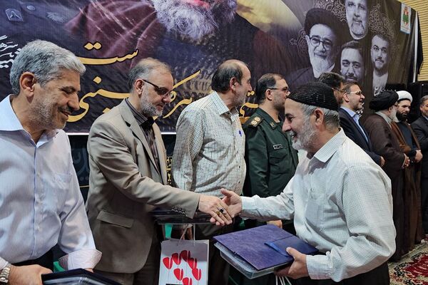 مراسم سالروز شهادت شهید بهشتی و ۷۲ یار انقلاب و چهلمین روز از شهادت رییس‌جمهور و شهدای خدمت در ورامین