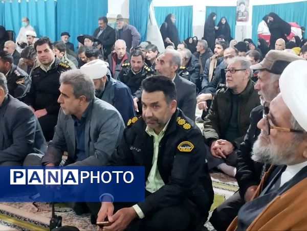 مراسم گرامیداشت شهادت سید حسن نصرالله در مسجد جامع آشخانه 