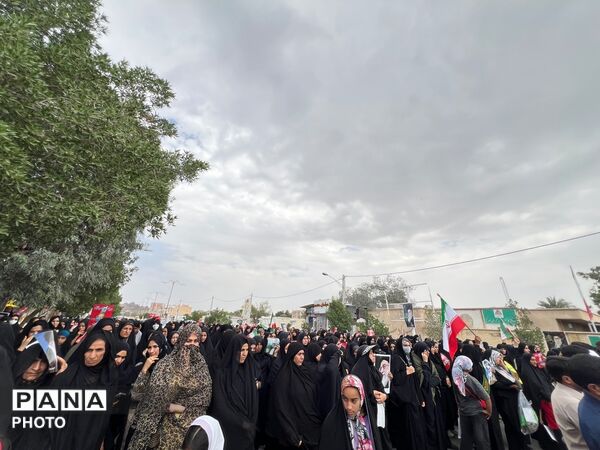 حضور حماسی قلعه گنج در روز قدس