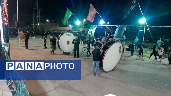 مراسم سوگواره احلی من العسل در هلیلان 