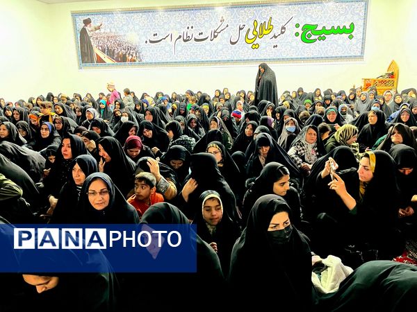 مراسم پنجمین سالگرد شهادت سردار سلیمانی در ناحیه سپاه سملقان