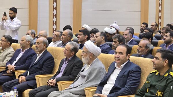 مراسم تکریم مدیر پیشین آموزش و پرورش شهرستان گناباد