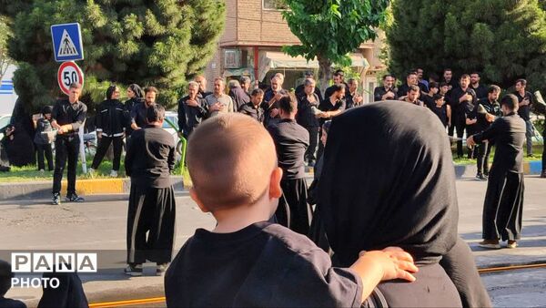 دسته عزاداری  روز تاسوعا در کهریزسنگ 