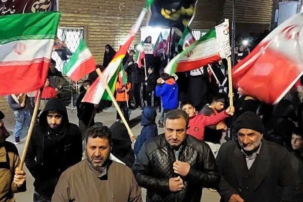 بیعت با رهبر جدید انقلاب در شهر ازندریان