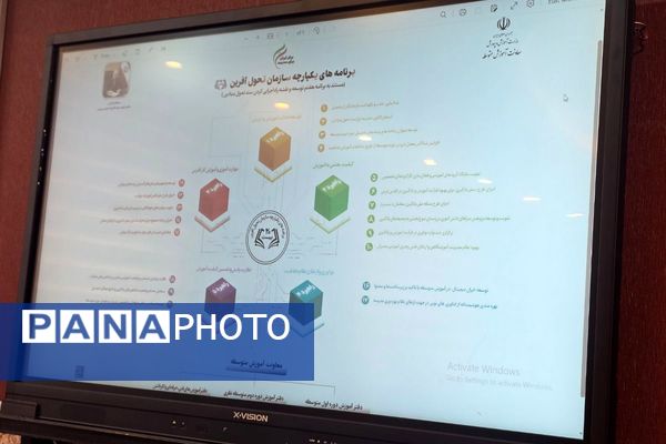 نشست هم‌اندیشی معاونین آموزش متوسطه در اداره رباط‌کریم