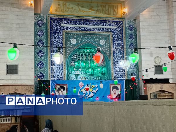 حماسه ۹ دی در مسجد حضرت قائم اسلامشهر 