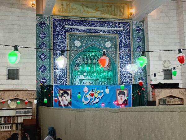 حماسه ۹ دی در مسجد حضرت قائم اسلامشهر 