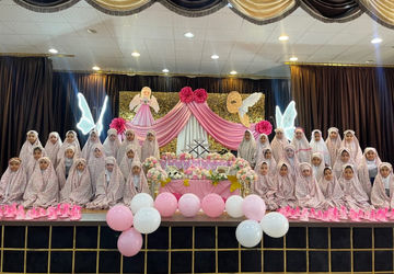 جشن باشکوه طلیعه بندگی وآغاز راه باخدابودن  ۴۵۰ فرشته در آباده