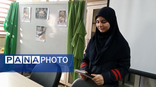 سوگواره امام موسی کاظم (ع) در آموزشگاه فرزانگان ملارد 