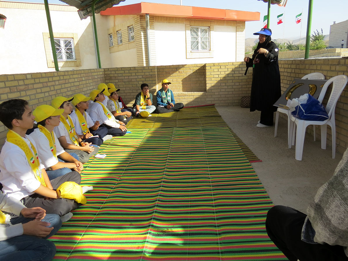 برگزاری پیش اردوی پسران در اردوگاه شهید چمران بجنورد