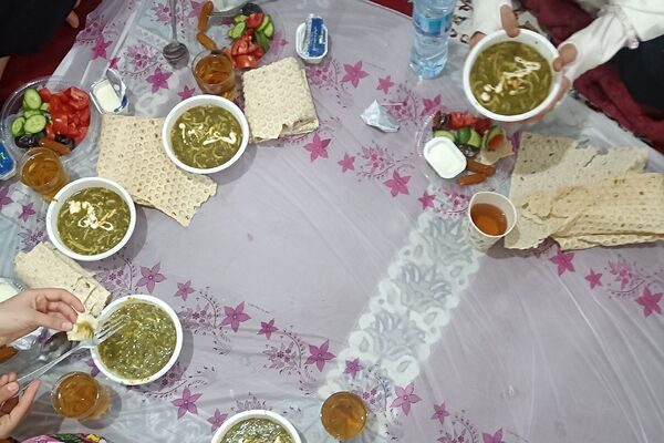 آخرین روز اعتکاف دختران در مسجد الزهرا شهر قیامدشت 