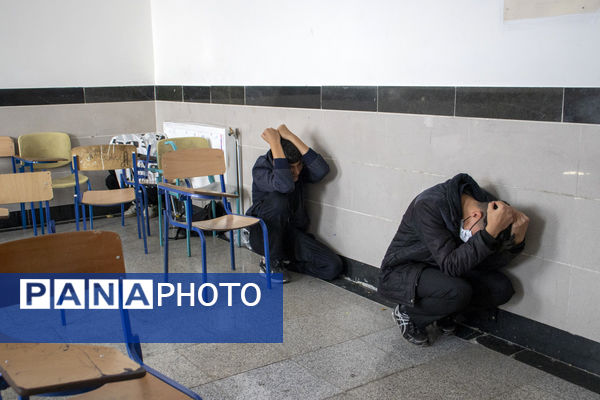 برگزاری مانور سراسری زلزله و ایمنی در مدارس شهرستان محلات 