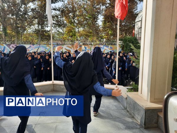 طلوعی تازه برای دانش‌آموزان دبیرستان مصلی نژاد حضرت زهرا در اول مهر