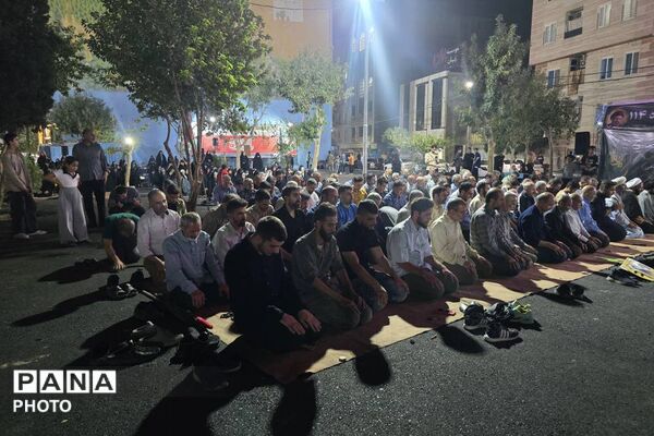 تداوم تجمعات مردمی در شهر گلستان